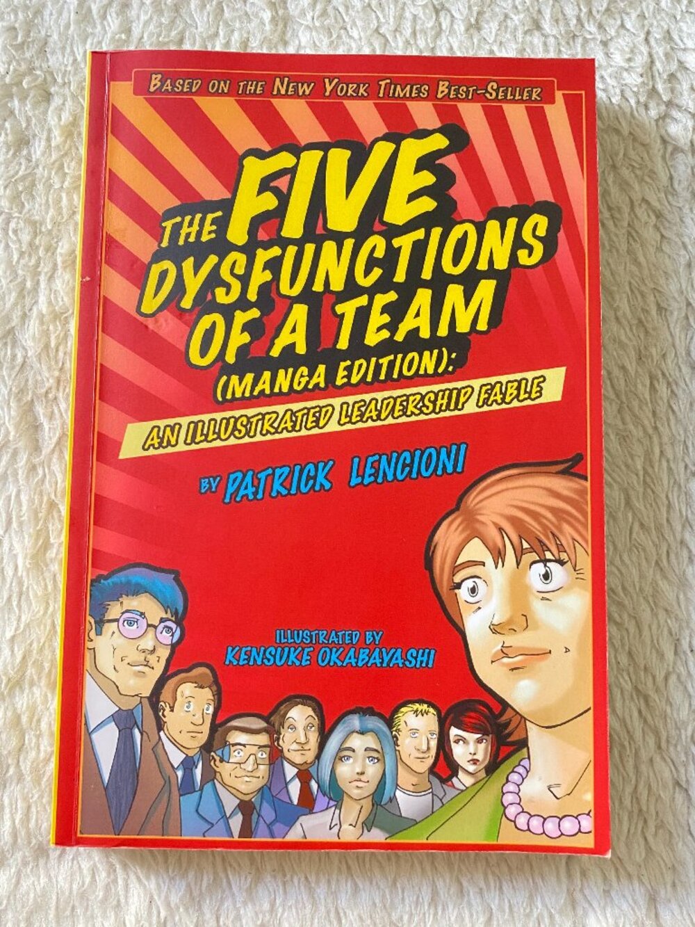 The Five Dysfunctions of a Team Manga Edition Paperback